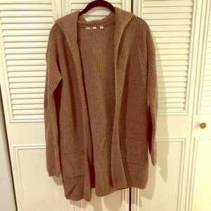 Knit house coat